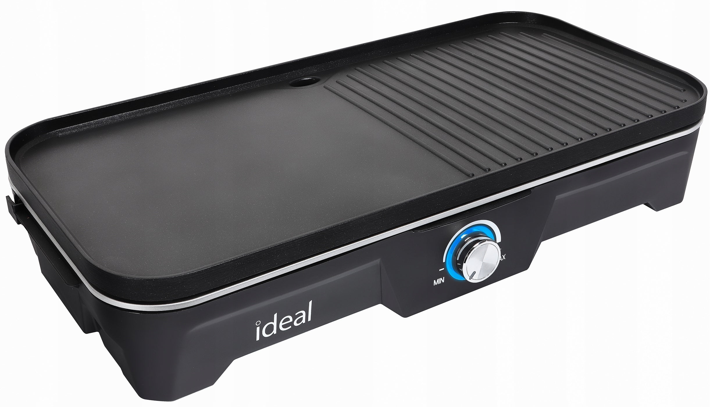 Garden Electric Grill Large 5in1 Standing Table Folding Smokeless IDEAL Dominant color black