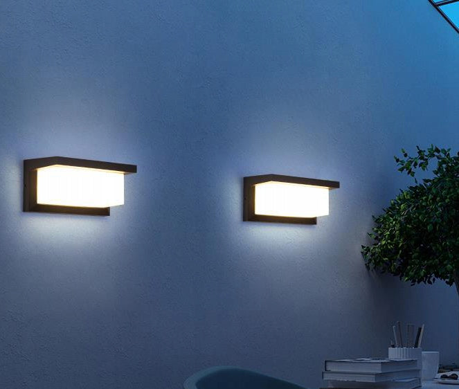 Garden Facade Lamp 12W LED Wall Lamp Outdoor Modern Motion Sensor Manufacturer code LS024