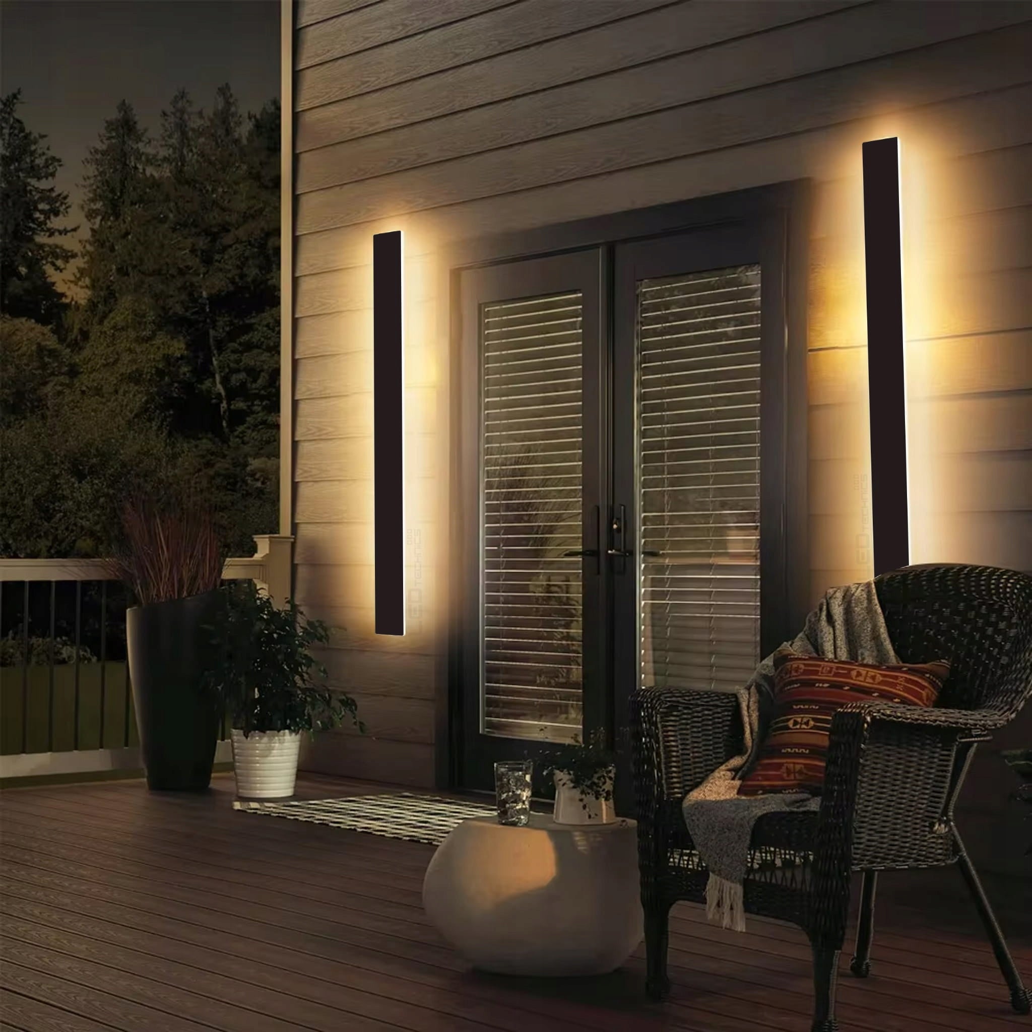 Garden Facade Lamp 36W LED CCD Wall Lamp Outdoor Wall Mount IP65 120cm Manufacturer code LS018