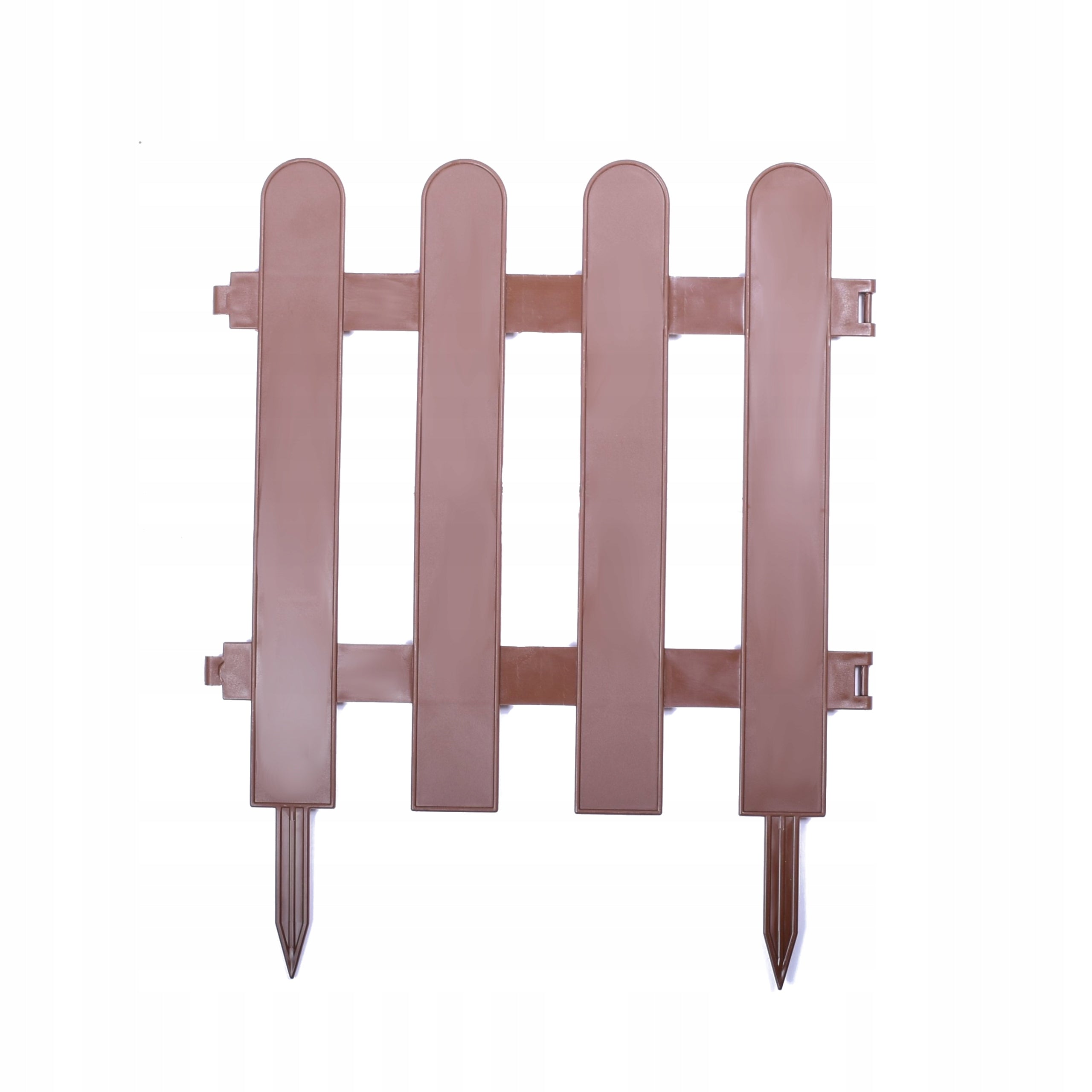 Garden Fence 10x Palisade Rim Brown 3m Packaging status original