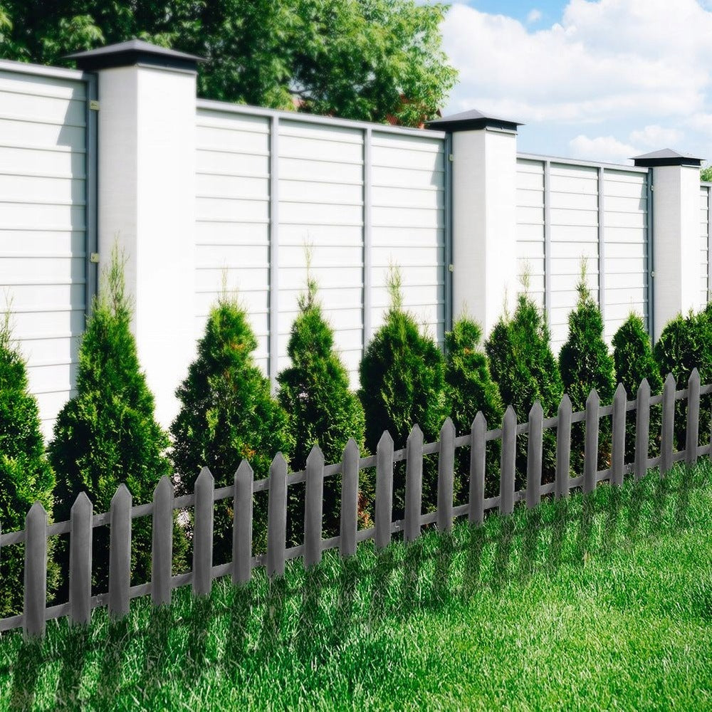 Garden Fence Brown Decorative Edge VILDE 30 x 30 cm 10 pcs. Manufacturer Vilde