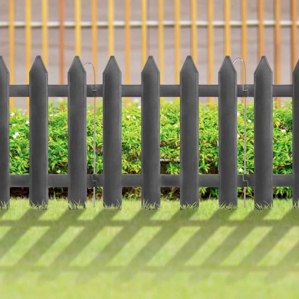 Garden Fence Brown Decorative Edge VILDE 30 x 30 cm 10 pcs. Manufacturer code 351005-G
