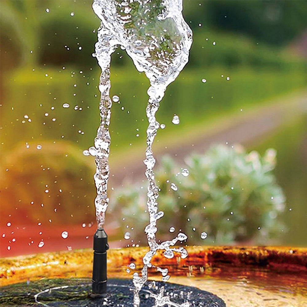 Garden Fountain Solar Pump Outdoor Fountain Automatic For Lake Product weight with unit packaging 0.638 kg