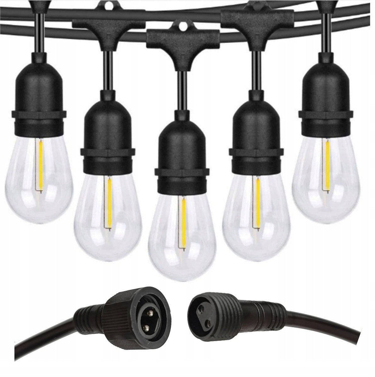 Garden Garland Light 10M 20X Bulb LED E27 + Waterproof Cable Manufacturer code y1749