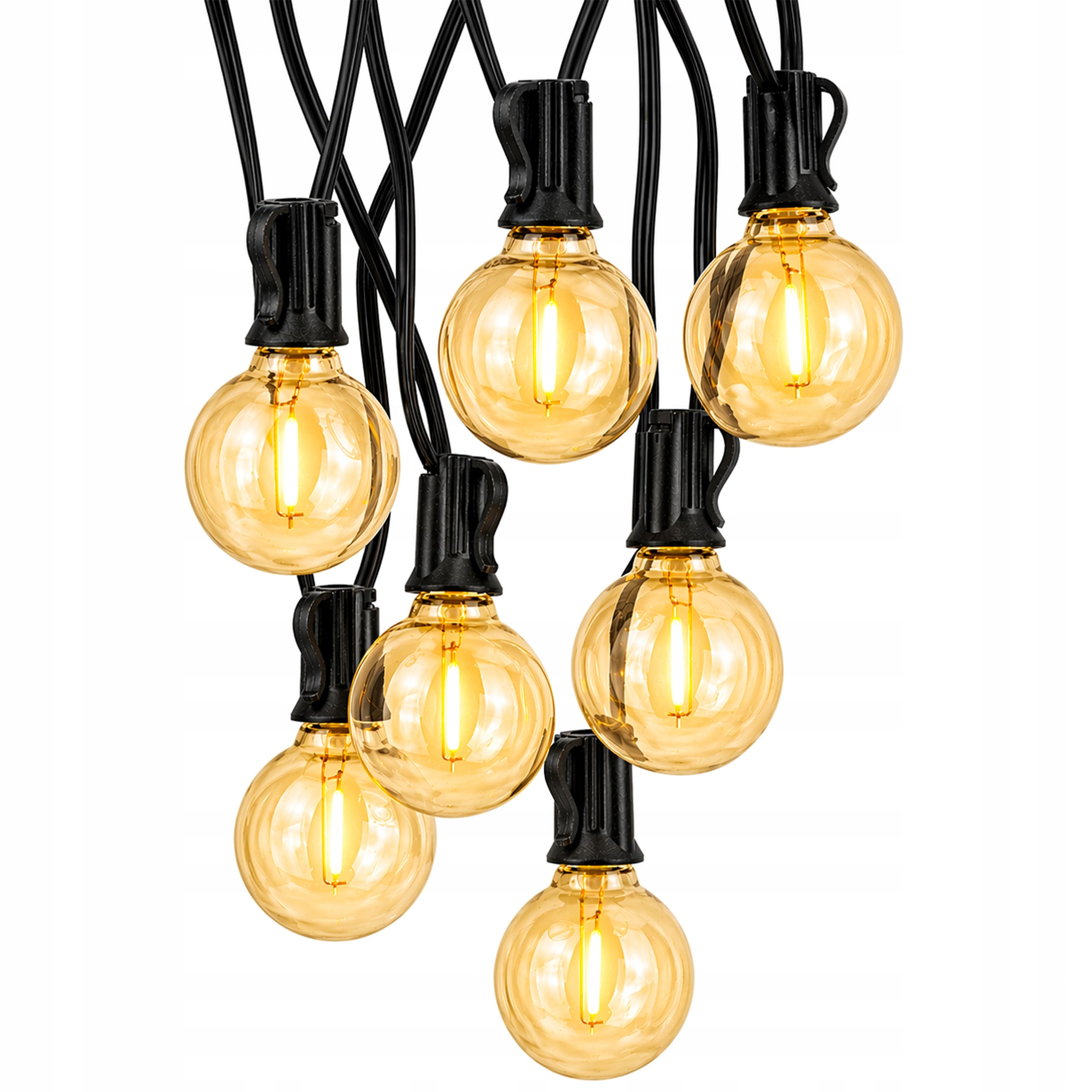 Garden Garland Light 20M 36X LED Bulb E12 + Waterproof Cord Number of light points 31 - 40
