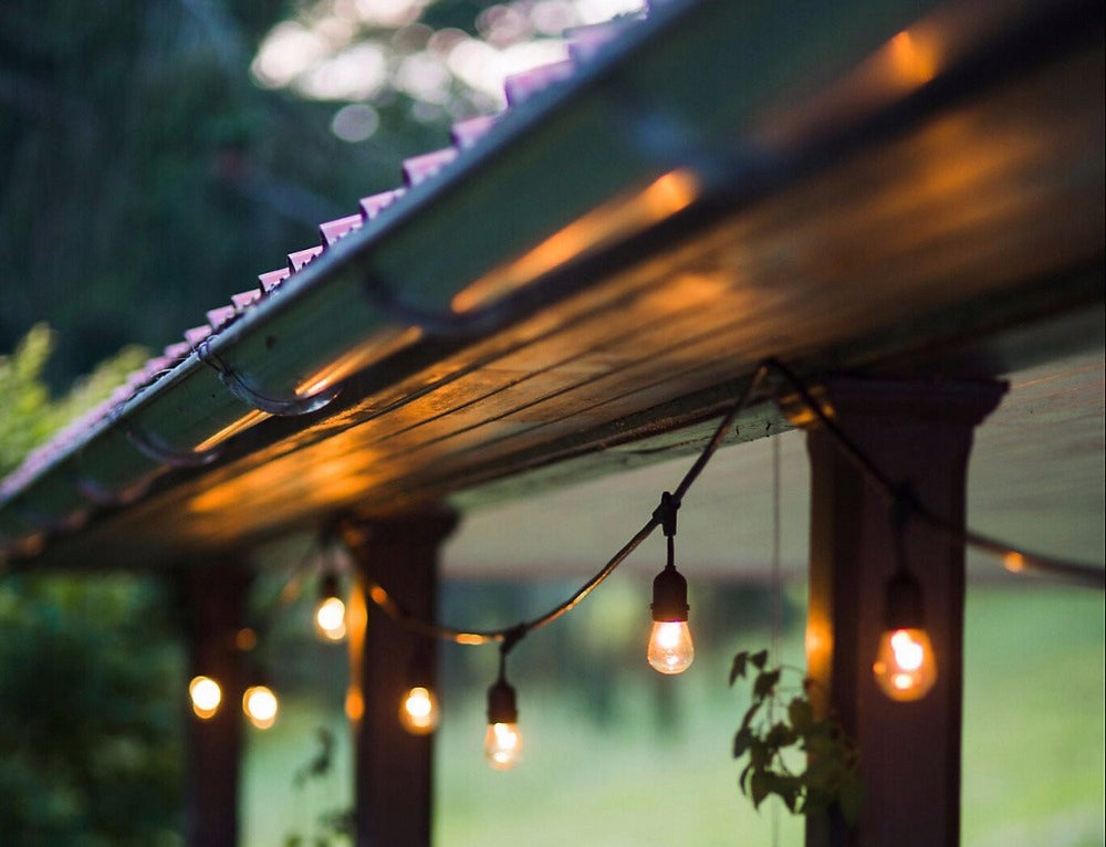 Garden Garland Light Chain Outdoor Waterproof 30x Bulbs 30m Number of light points 21 - 30