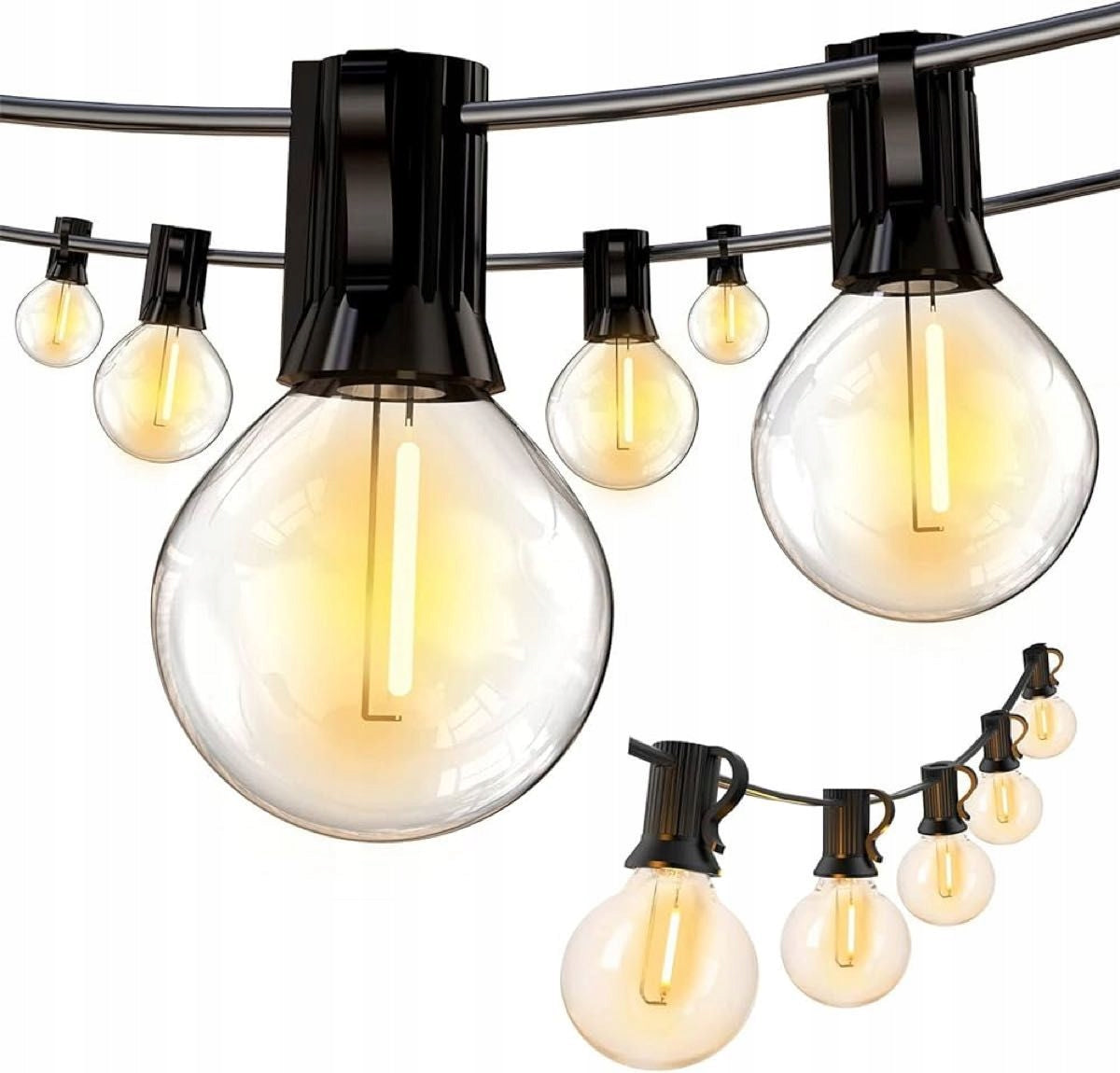 Garden Garland Outdoor Light Chain Decorative 25 LED BULB 7.5m
