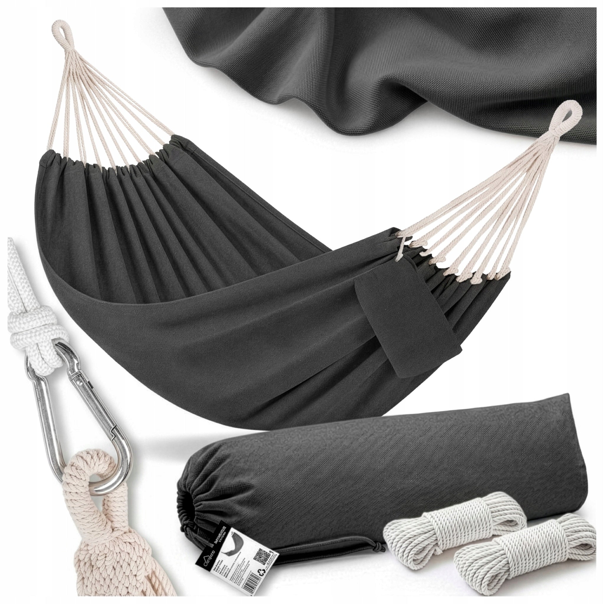 Garden Hammock Boho Double 280cm Hanging Bag 240kg
