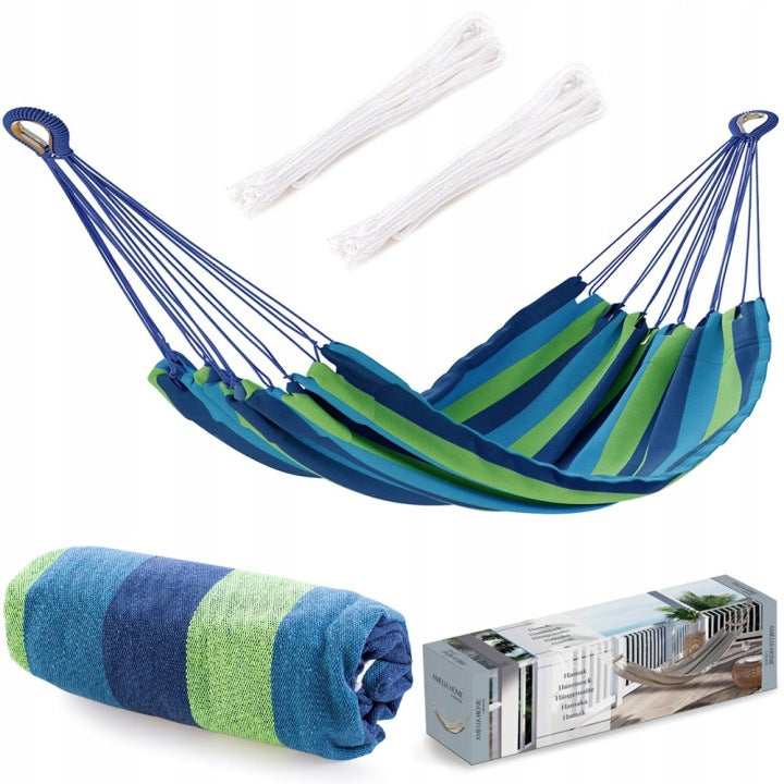 Garden Hammock Large 2 Person Swing XXL Strong Reinforced + Bag Packaging status original