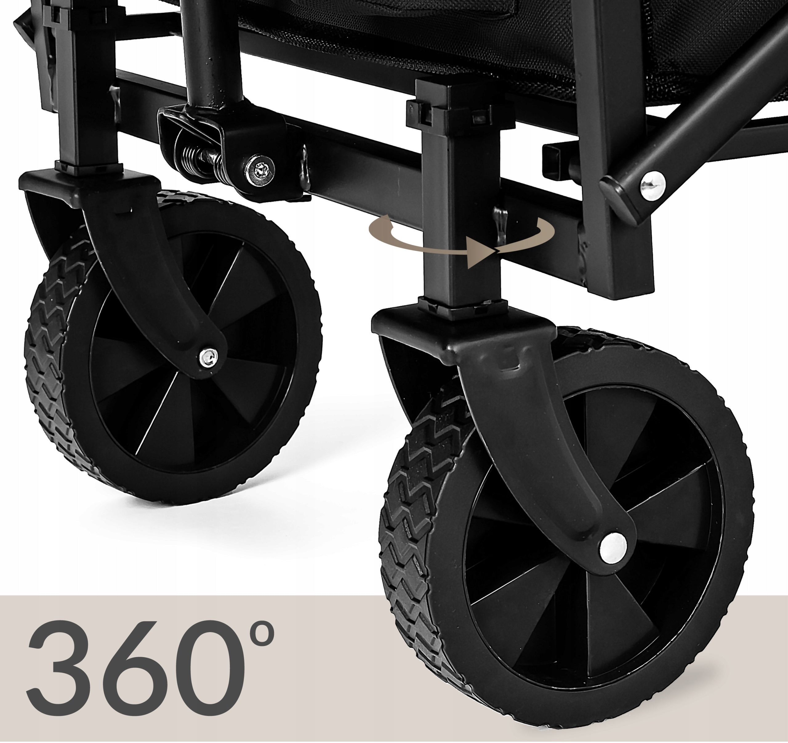 Garden Hiking CART Large Transport Folding Cover 80L Wheels number 4