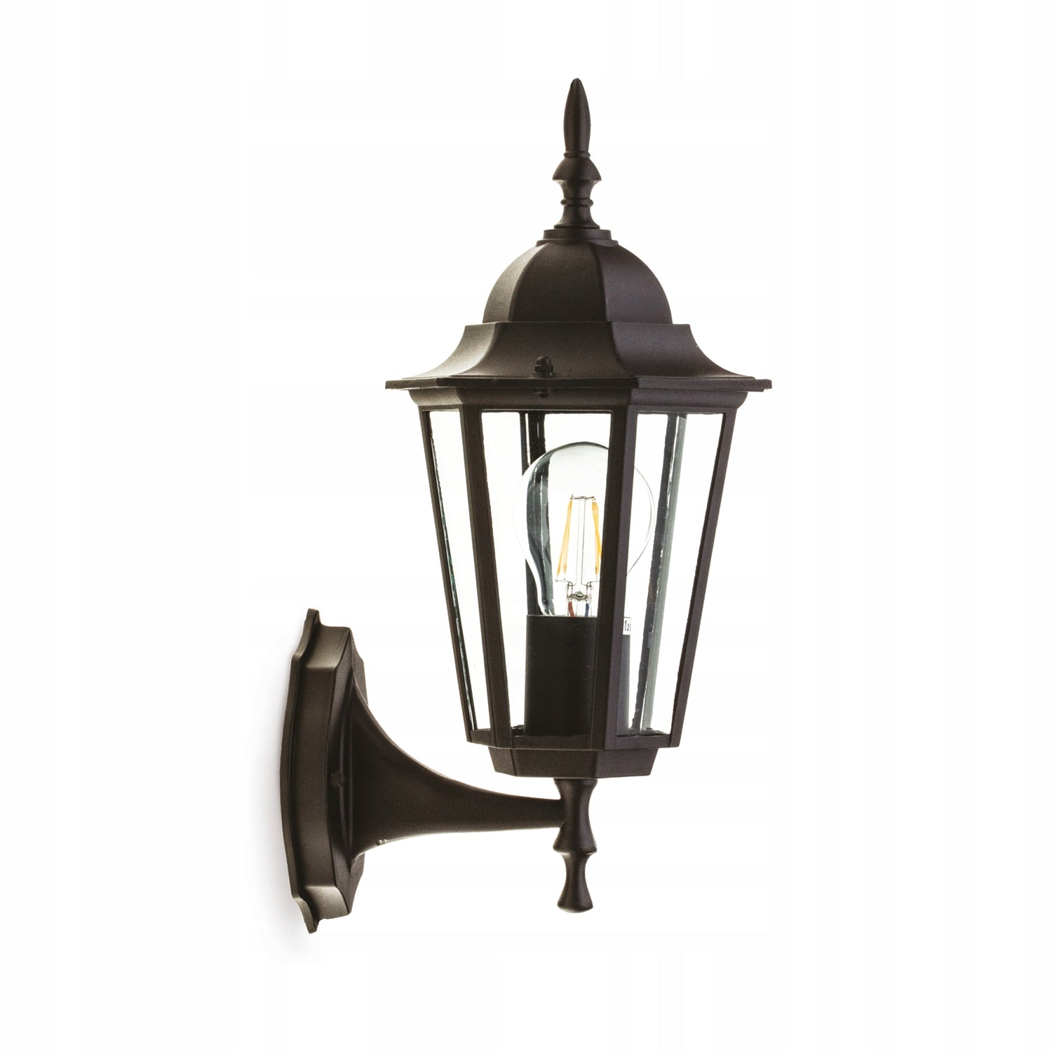 Garden Lamp Facade Wall Lamp Outdoor E27 IP54 Black LO4101