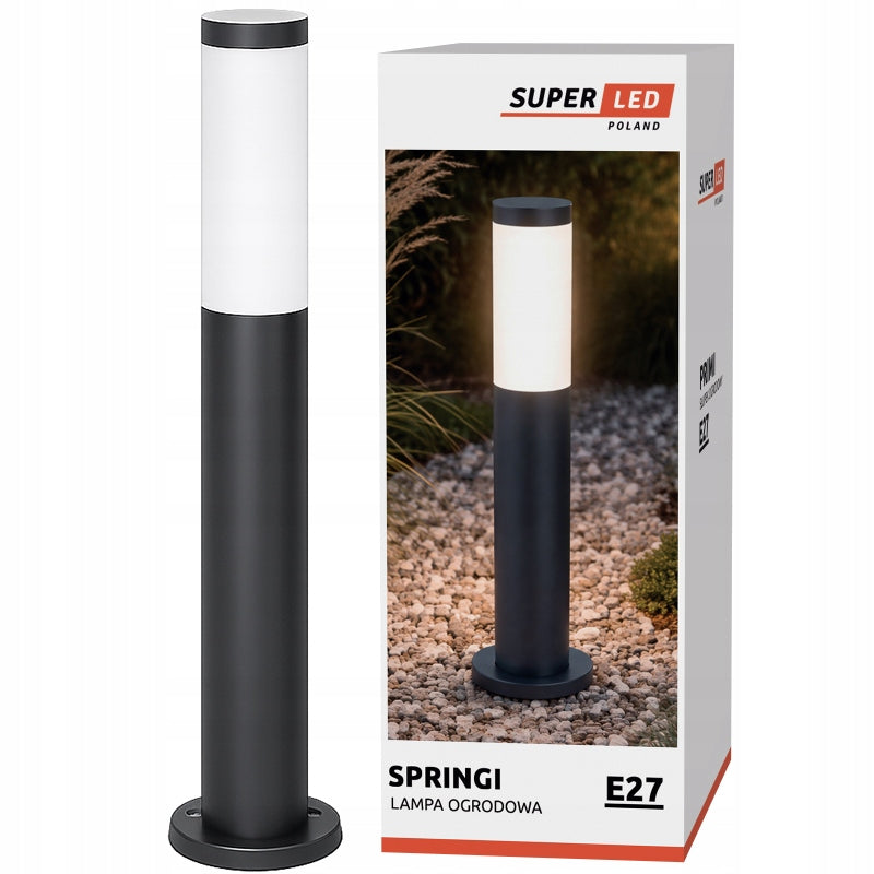 Garden Lamp Outdoor Standing E27 LED Post 65 cm Premium