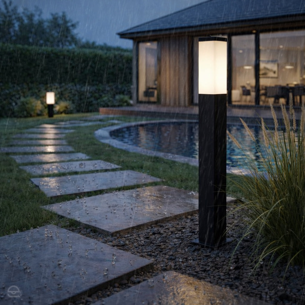 Garden Lamp Outdoor Standing E27 LED Post 90 cm Premium Brand SuperLED