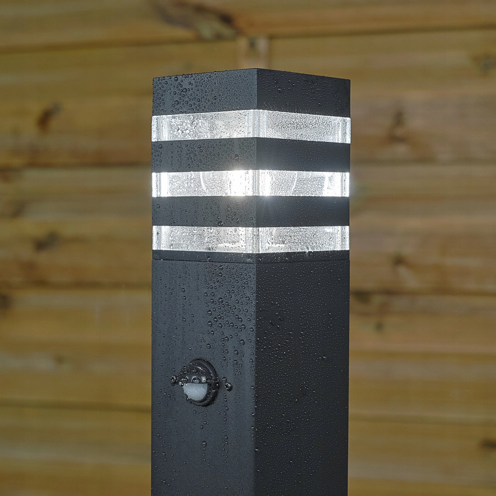 Garden Lamp Outdoor Standing Post E27 LED Motion Sensor TAXUS 2 80cm Power supply mains