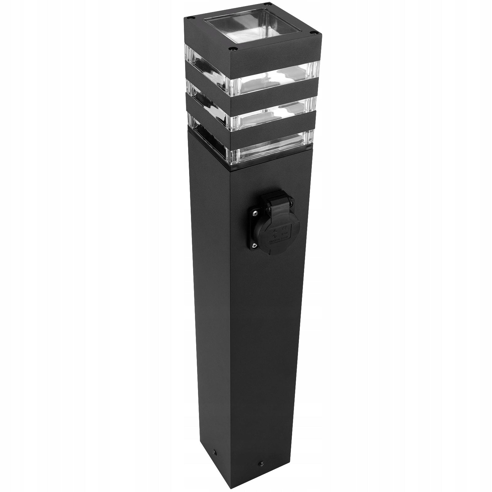 Garden Lamp Outdoor Standing Post E27 LED with TAXUS Socket 2 80cm Batteries included no