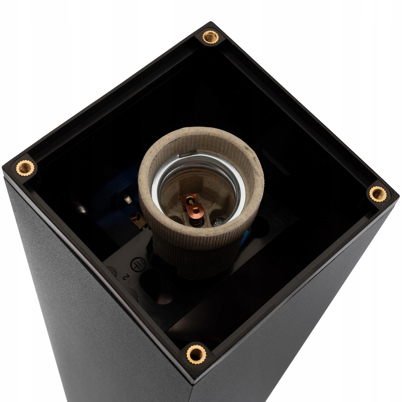 Garden Lamp Outdoor Standing Post E27 LED with TAXUS Socket 2 80cm Color black
