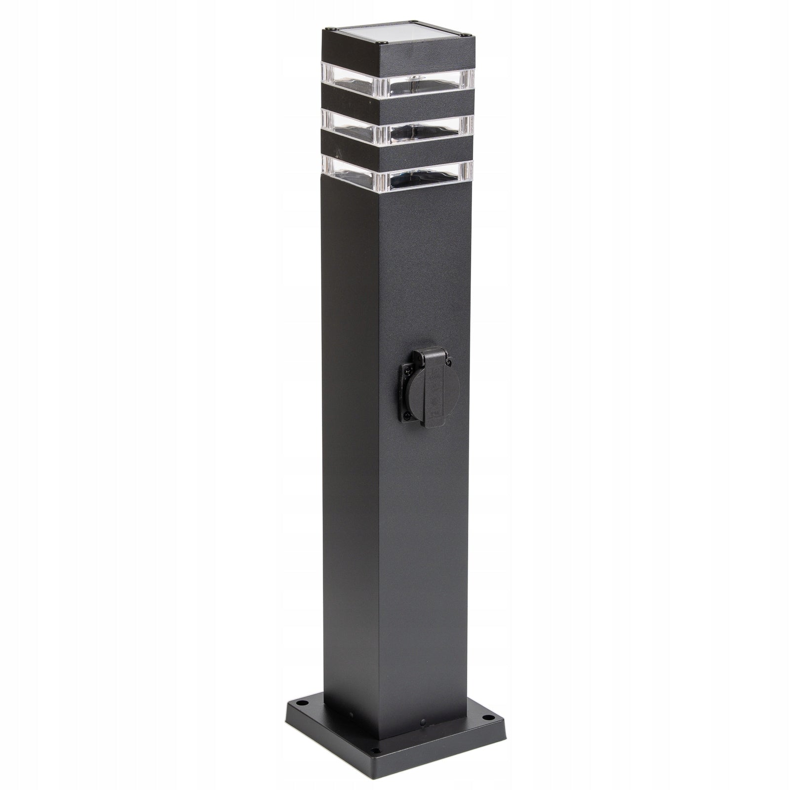 Garden Lamp Post 60cm Outdoor Standing Bulb E27 LED Socket 230V Packaging status original
