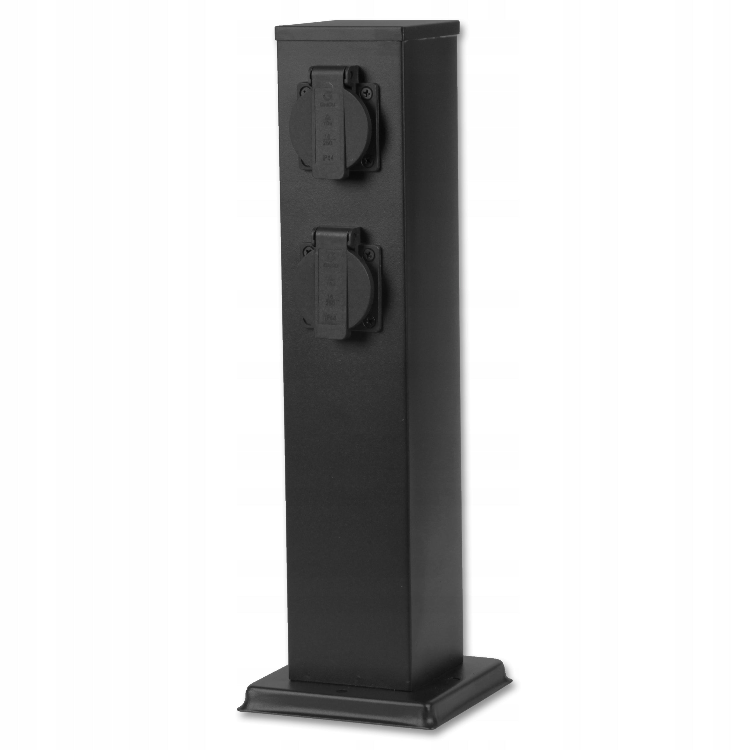 Garden Lamp Post black 4 sockets 40 cm IP44 stainless steel Packaging status original