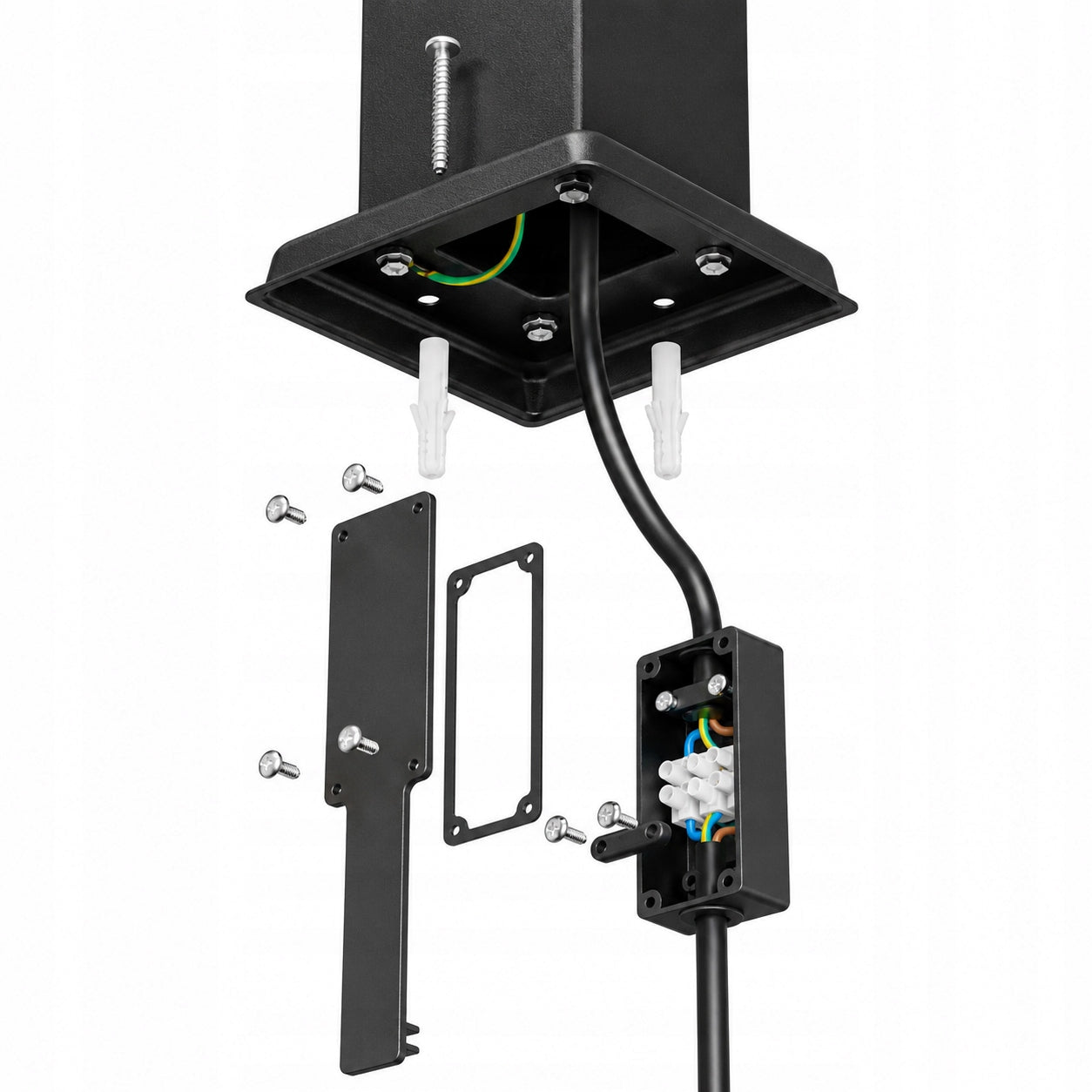 Garden Lamp Standing Garden Post LED 60cm E27 Decorative High Quality Power supply mains