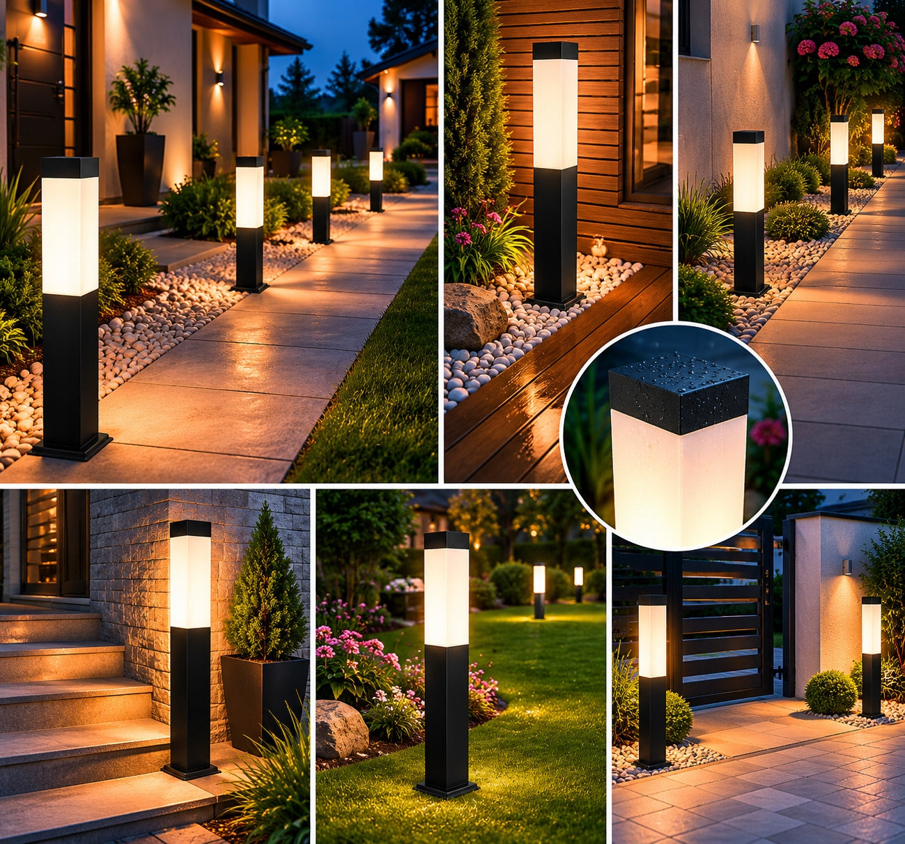 Garden Lamp Standing Garden Post LED 60cm E27 Decorative High Quality Product height 60.5 cm
