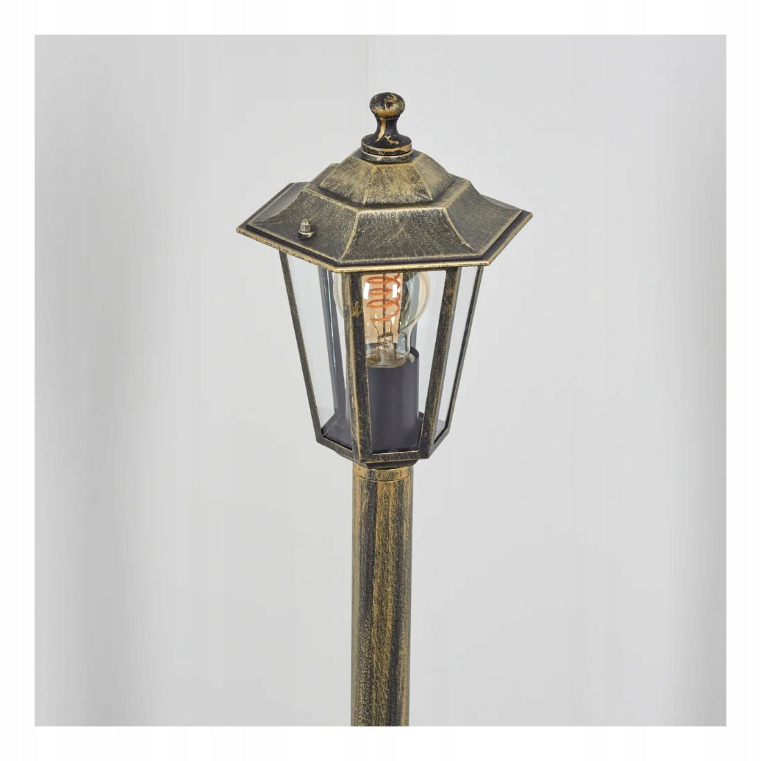 Garden Lamp Standing Post Lantern E27 LED 110cm Retro Aluminum Outdoor Power supply mains