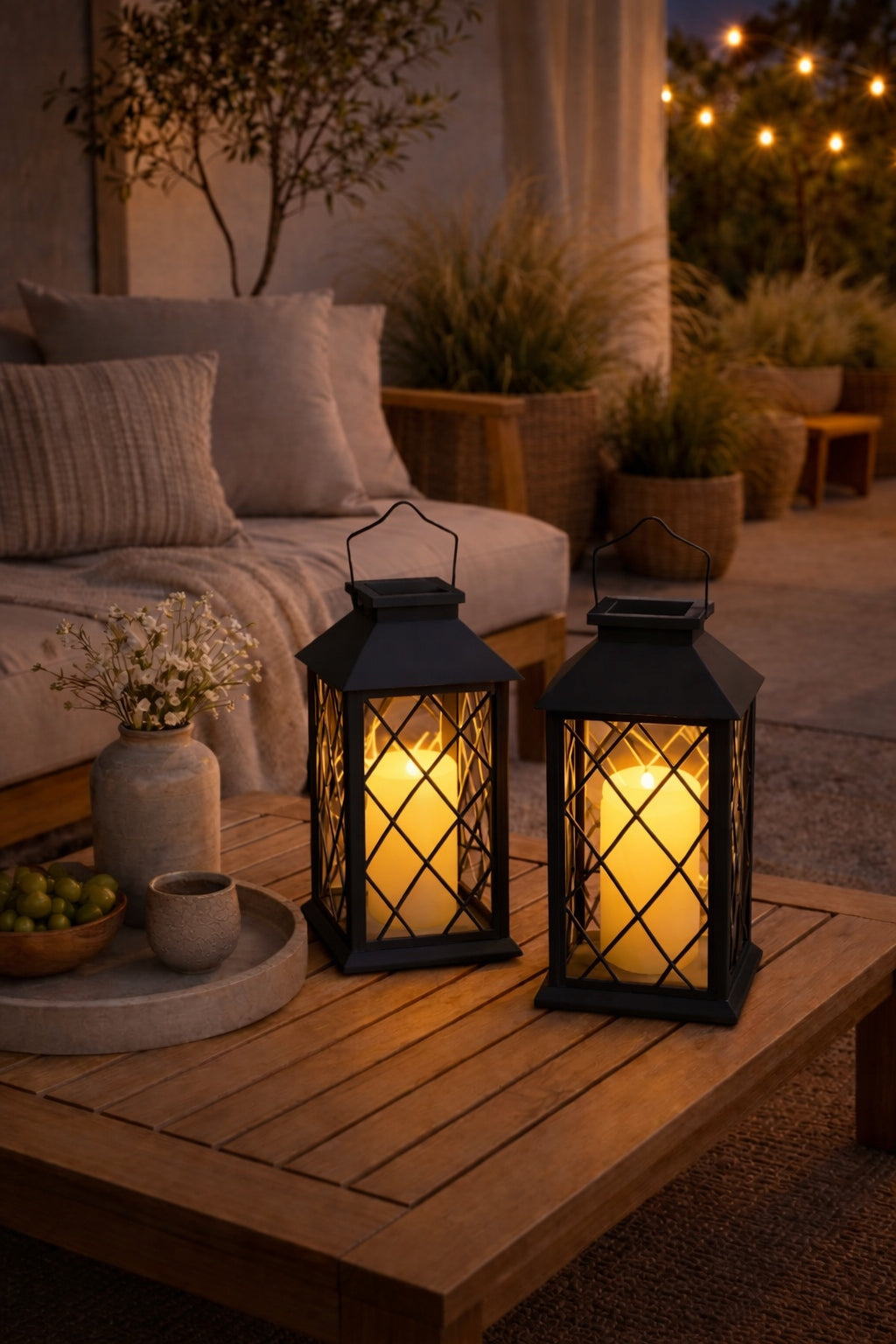 Garden Lantern LED Solar Lamp Lantern LED Candle SuperLED Packaging status original