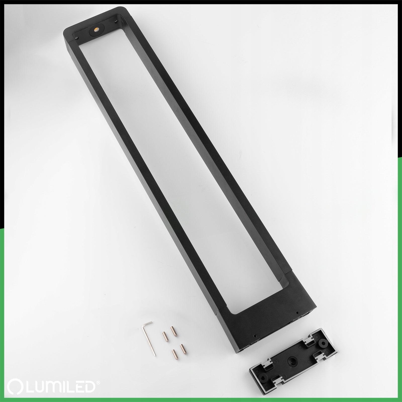 Garden POST LED Lamp Strong Garden Outdoor Standing 80 cm High Power supply mains