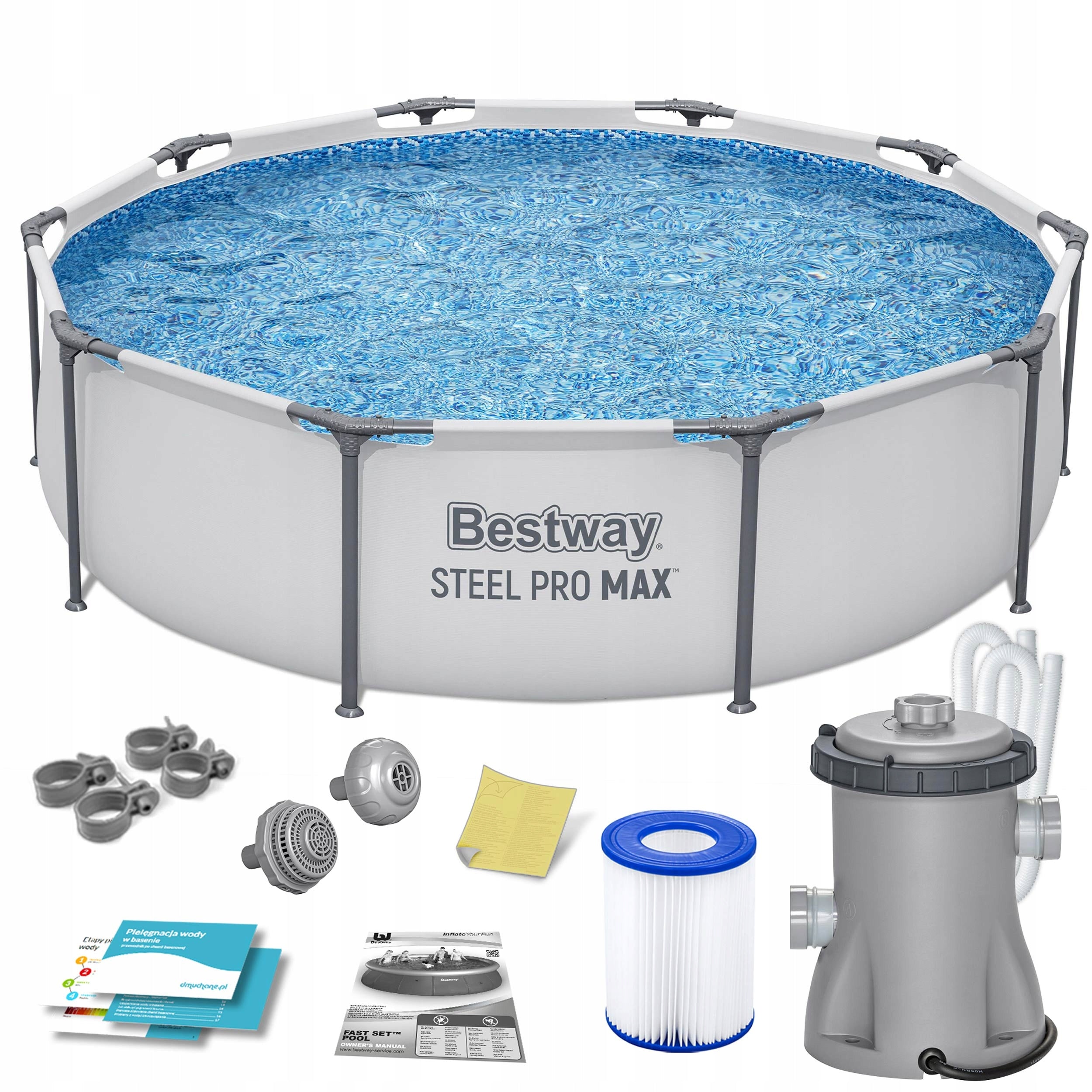 Garden Pool Framed 305 x 76 cm with pump Bestway 56408