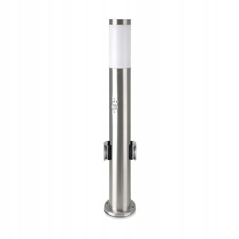Garden Post V-TAC 60CM E27 Brushed Steel Socket Motion Sensor VT-8