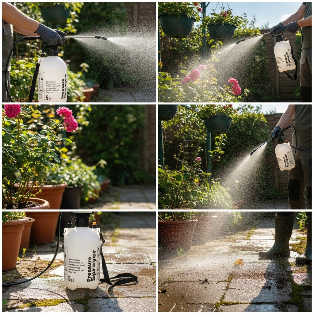 Garden Pressure Sprayer 5L Hand Washer for Spraying Plants Manufacturer code 5908291607173