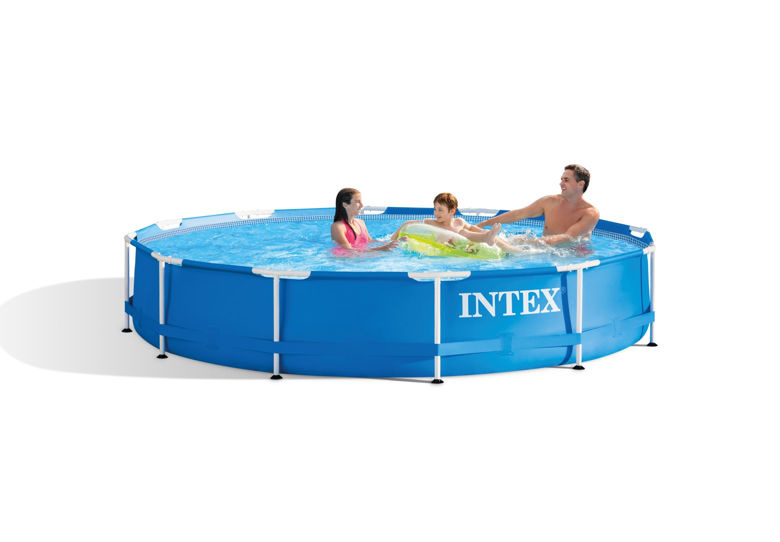 Garden SWIMMING POOL Framed INTEX 28212GN 366x76cm Set Filter Pump 12v Brand Intex