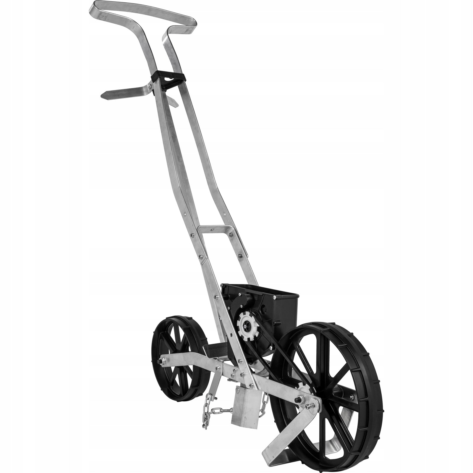 Garden Seeder Metal 6 Seed Plates Walk Behind Manual Planter Spreader Series Sadzarka
