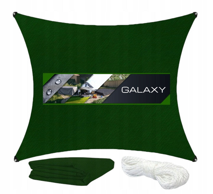 Garden Sun Sail BALCONY TERRACE COVER 2x2 Green Rectangle