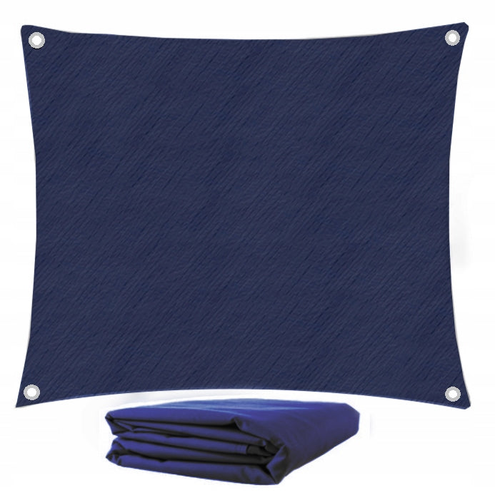 Garden Sun Sail for Balcony Terrace Waterproof Blue 4x5