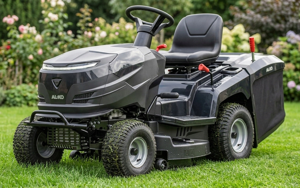 Garden Tractor AL-KO T14-86.6 HD-A 12 HP Vending Machine Mowing 3in1 Basket 250L Packaging status original
