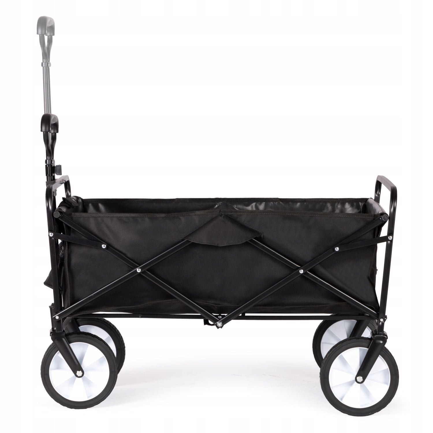 Garden Transport Trolley 100L Folding Large Beach Tourist Black Product weight with unit packaging 9.6 kg