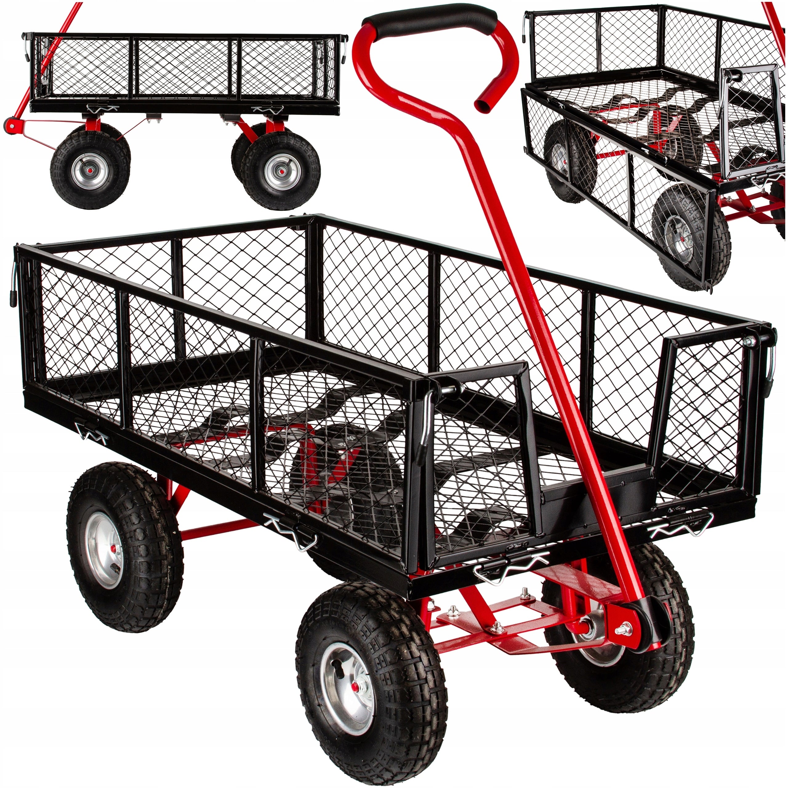 Garden Transport Trolley Beach Folding Tourist Large 400KG