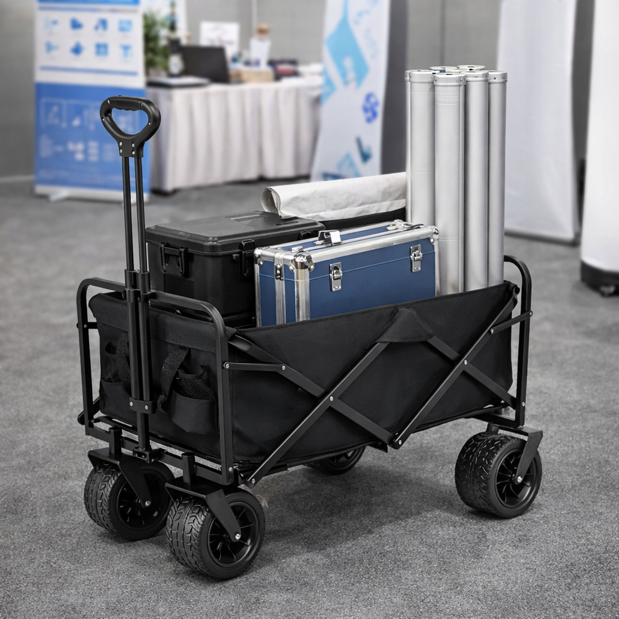 Garden Transport Trolley Tourist Folding Trailer Dump Truck 120L Manufacturer code Wózek Ogrodowy Transportowy Turystyczny O4E