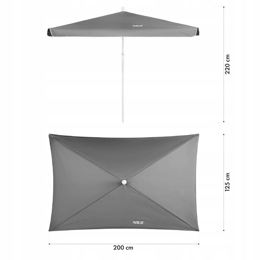 Garden Umbrella Beach Large Folding Screen For Balcony Terrace 200x125 cm N Manufacturer code 5906067657216