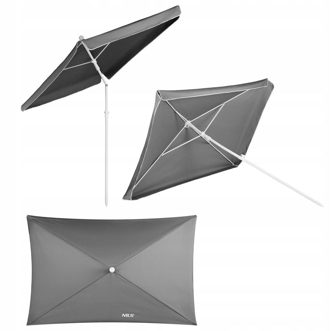 Garden Umbrella Beach Large Folding Screen For Balcony Terrace 200x125 cm N