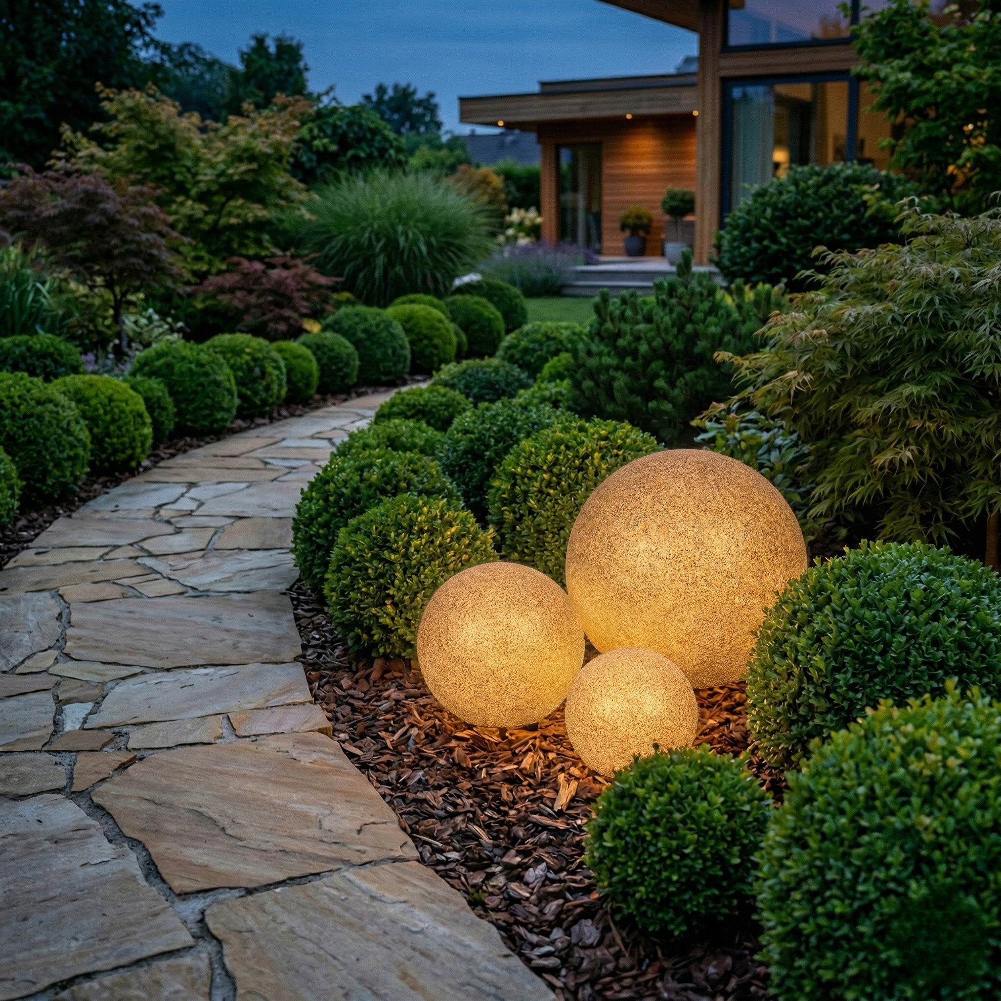 Garden ball LL BELO 20 T E27 outdoor IP65 20cm terracotta Brand LightLogic