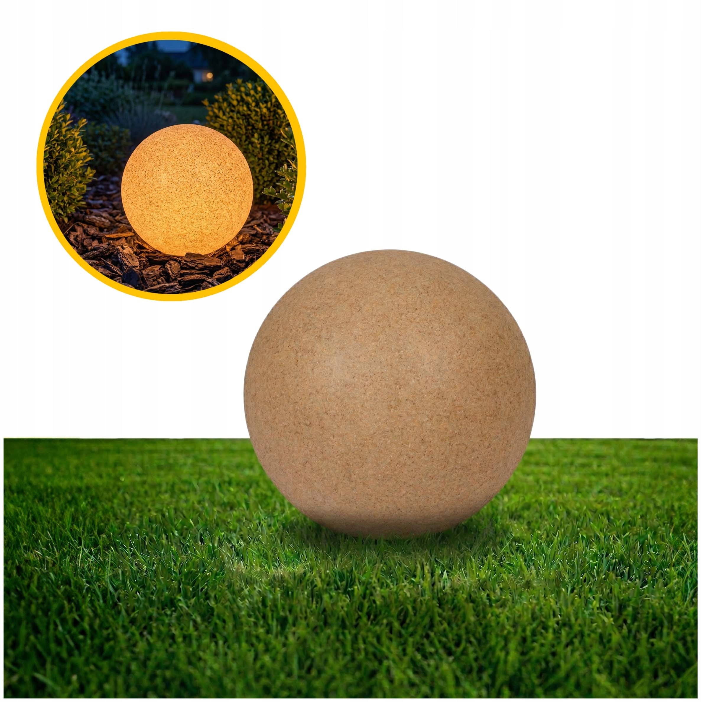 Garden ball LL BELO 20 T E27 outdoor IP65 20cm terracotta