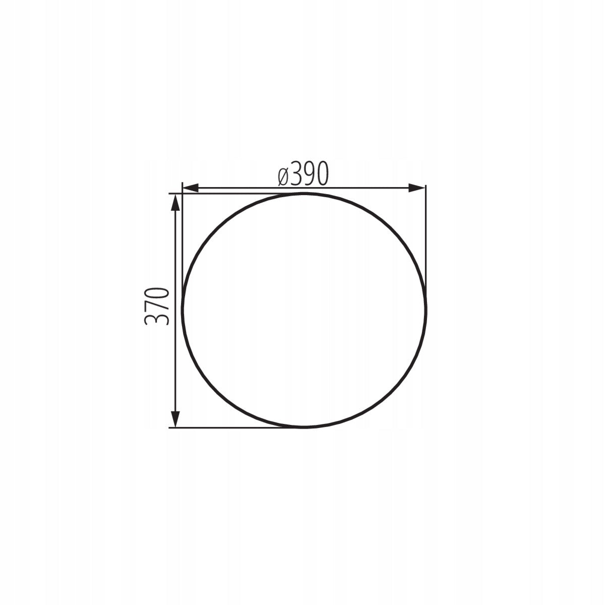 Garden ball stone LL BELO 390 E27 outdoor IP65 Manufacturer code 30582