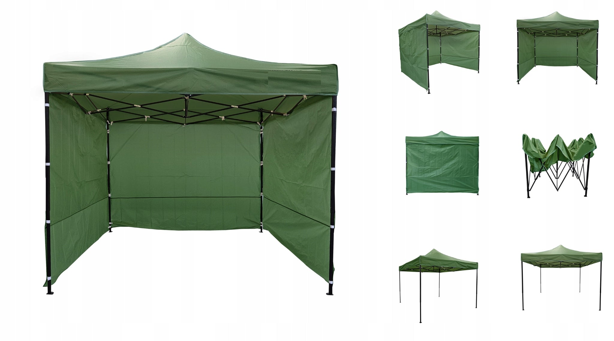 Garden commercial scissor tent NAMAXA ECO LINE 2x2 without walls Manufacturer code NE-2X2-NEK-BS