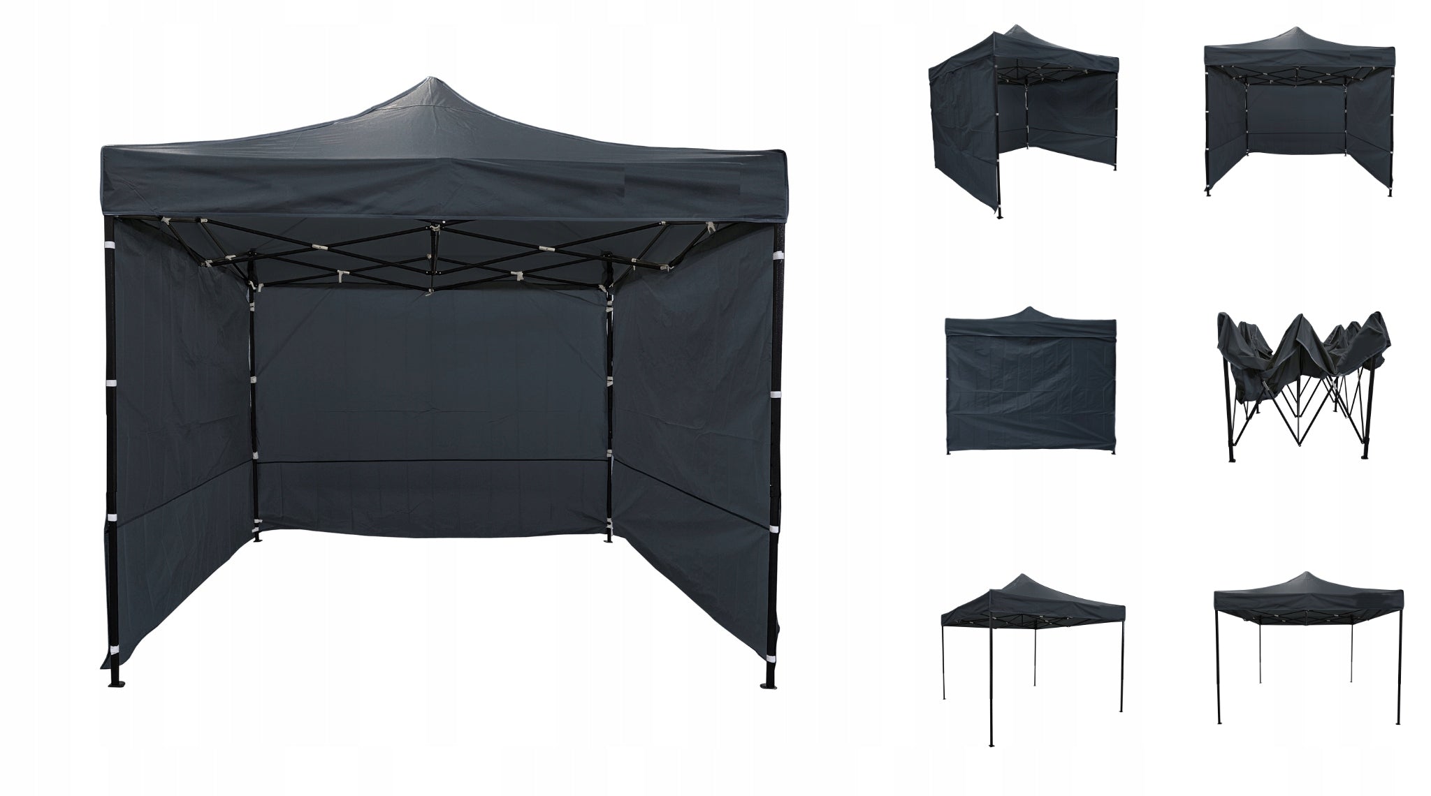 Garden commercial scissor tent NAMAXA ECO LINE 3x3 + 3 walls Length 3 m