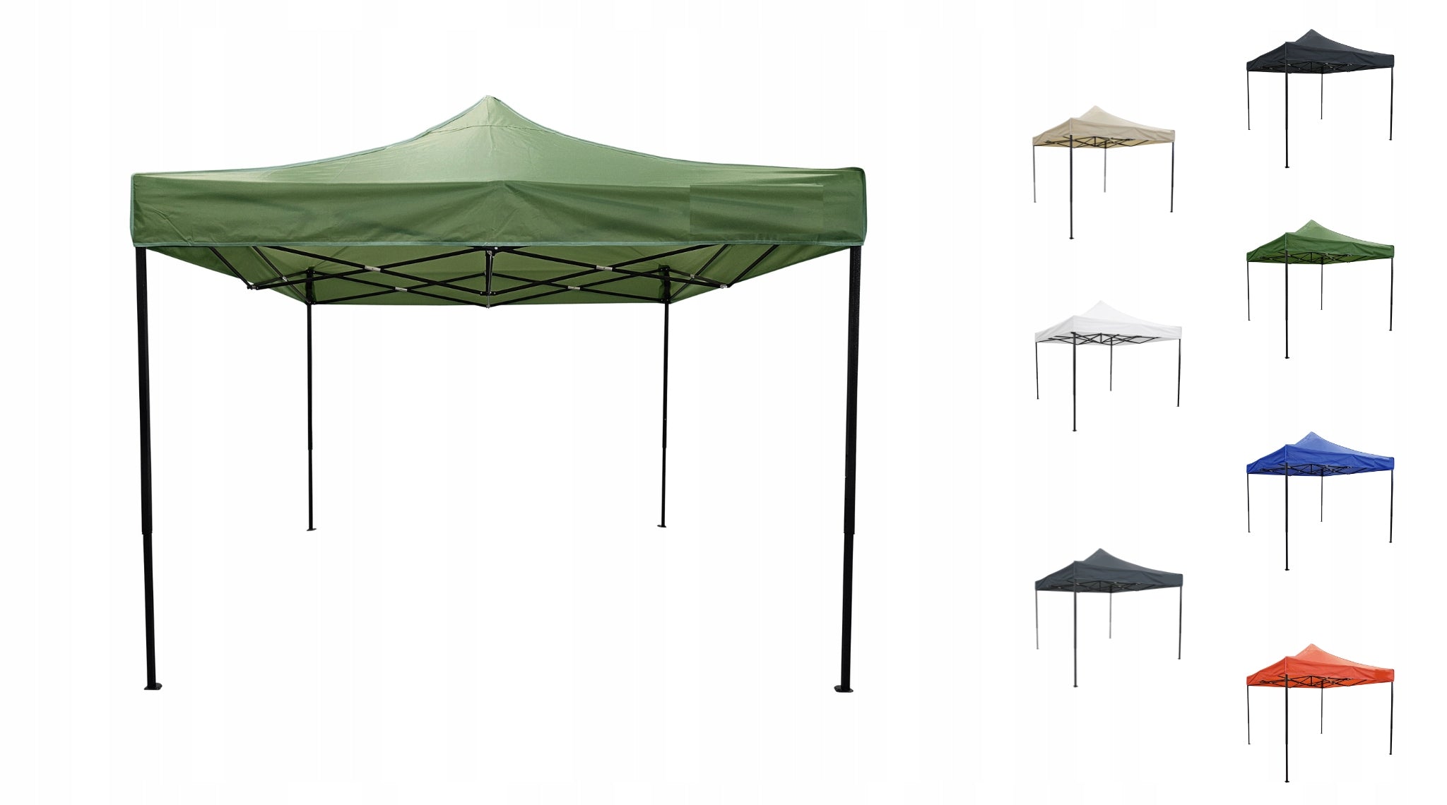 Garden commercial scissor tent NAMAXA ECO LINE 3x3 without walls