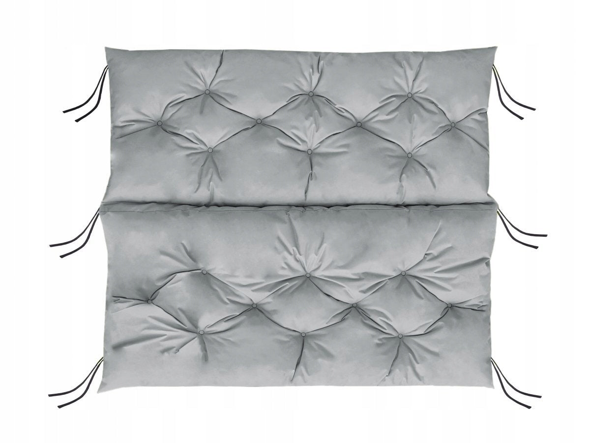 Garden cushion for swing - 120x60x50 wz. Light Grey Manufacturer no brand