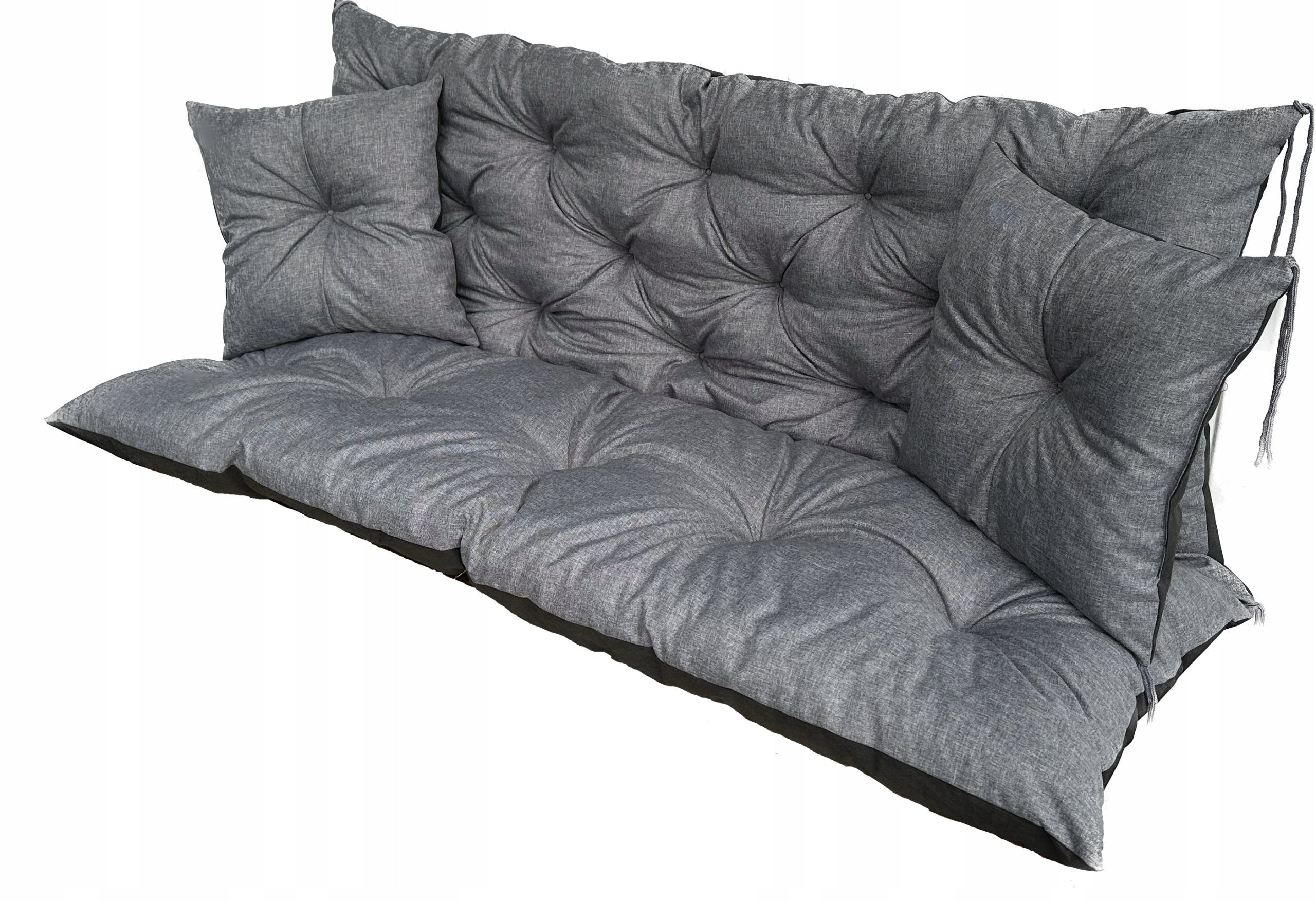 Garden cushion for swing 150x60x50 +cushions 40x40 waterproof fabric Manufacturer code PO 150x60x50 +2P Ecolen