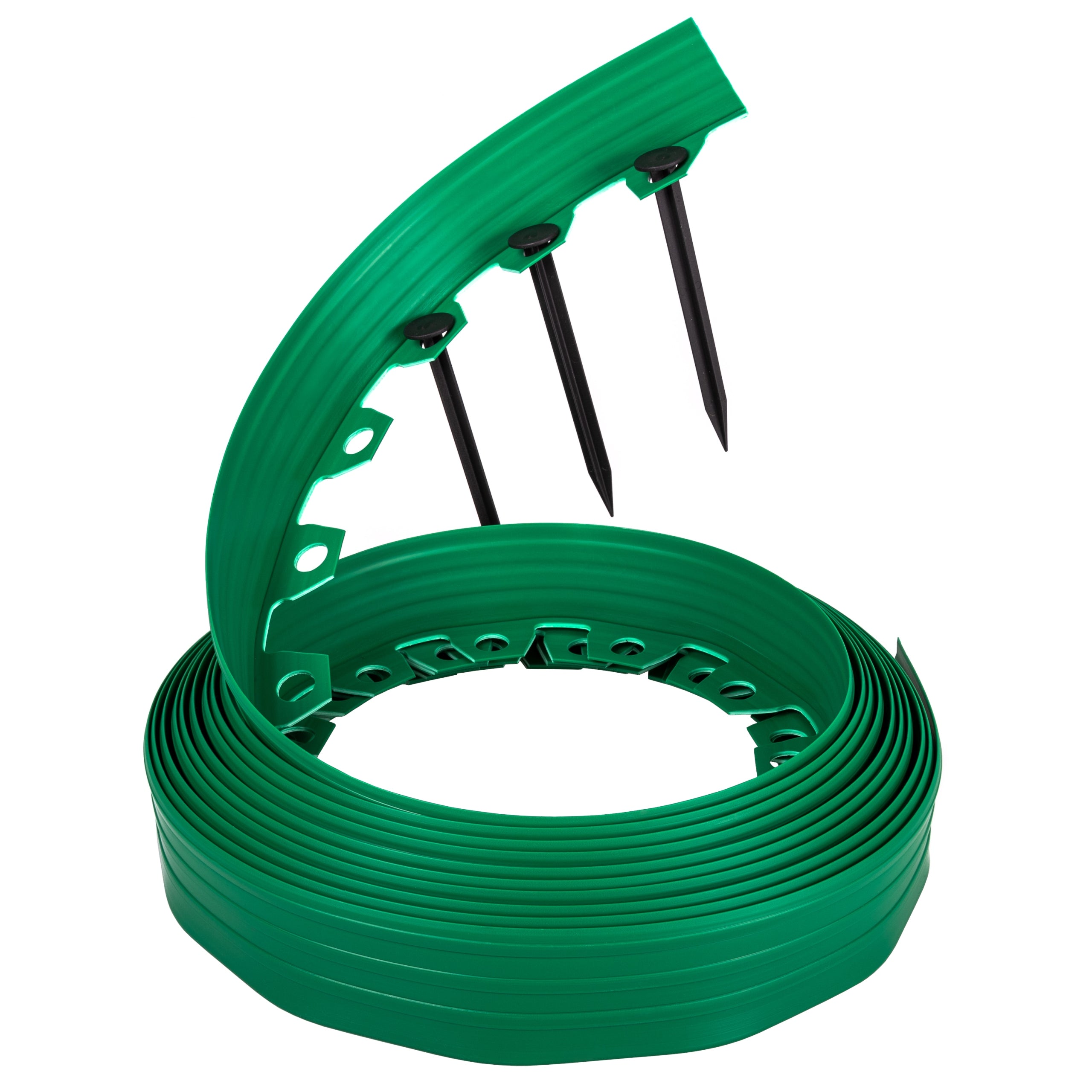 Garden edging lawn plastic 10m Green 6cm