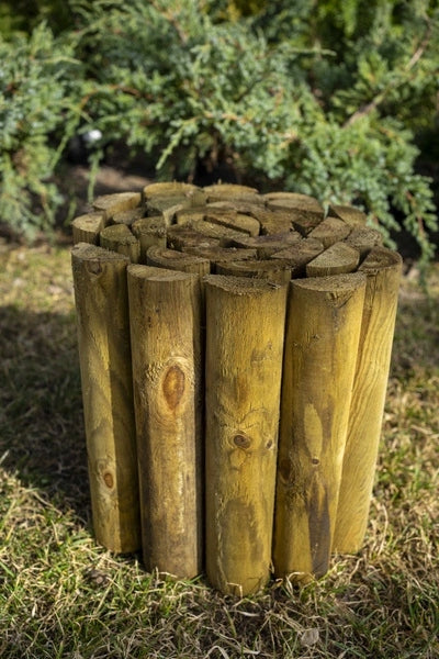 Garden edging palisade - Rollborder rolled Complex - fence 2 m x 30 cm Manufacturer code 0565